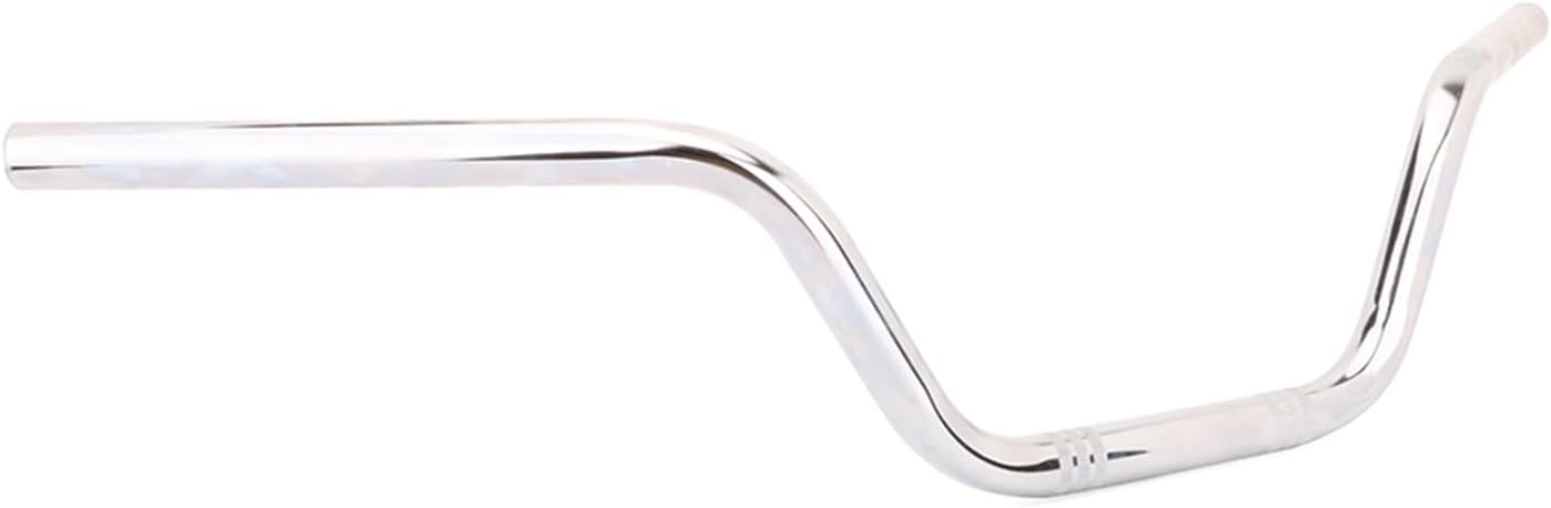 7/8 Motorcycle Sportste.r Handlebars Universal High Rise Drag Handle Bars for Sportster XL 883/1200, Cruiser, Bobber, Softail, Dyna, Tour Road Glide CG125, CHROME